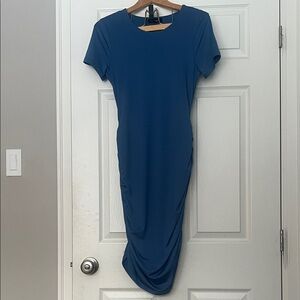 Elegant Blue Women's Dress